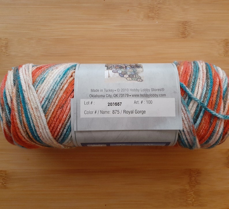I Love This Yarn Variegated 5oz 236yds Set B Etsy