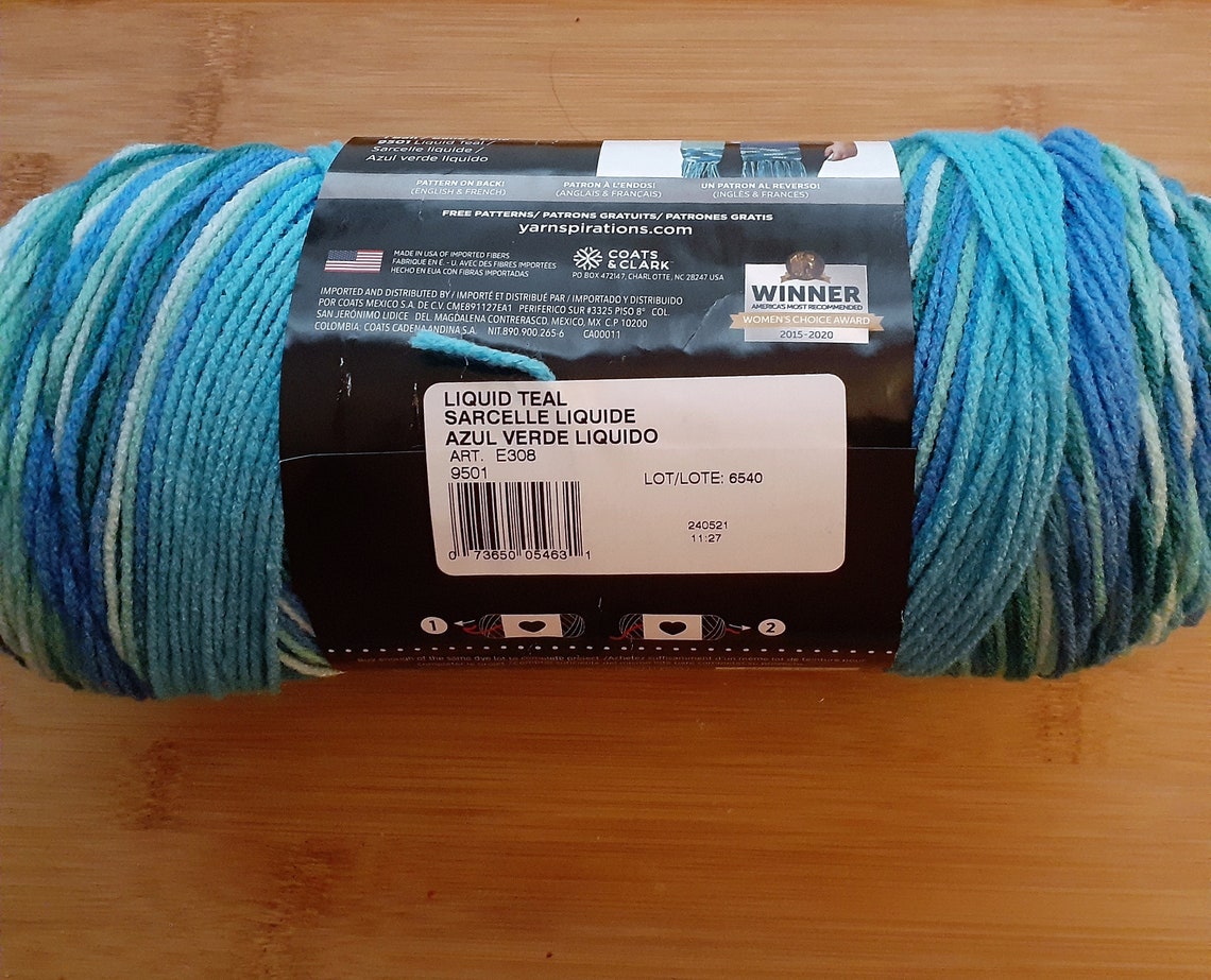 Red Heart Yarn Jumbo Size Variegated and Solids 10oz Etsy