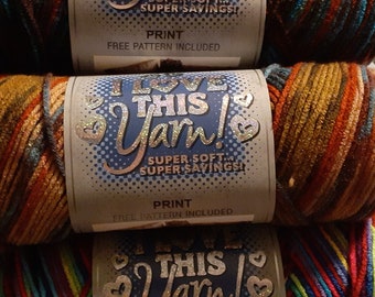 Save W/combined Shipping Caron Simply Soft Yarn 6oz/315 Yd heather  5oz/250yd Worsted Acrylic 4, Baby Soft Low & Fast Ship 