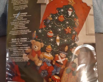 Bucilla Christmas Felt Stocking Kits