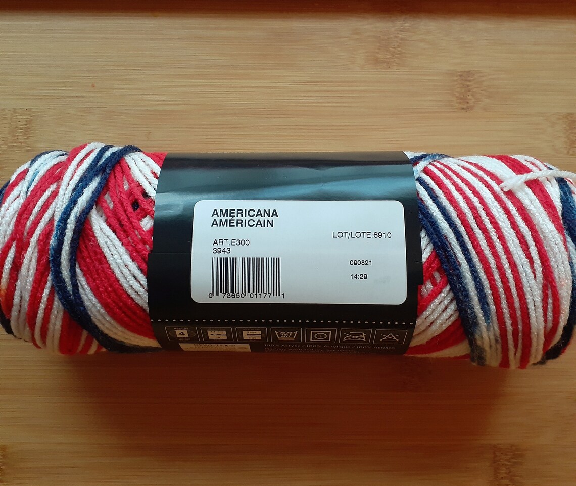 Red Heart Yarn Variegated 5oz 236yds Set 3 Etsy