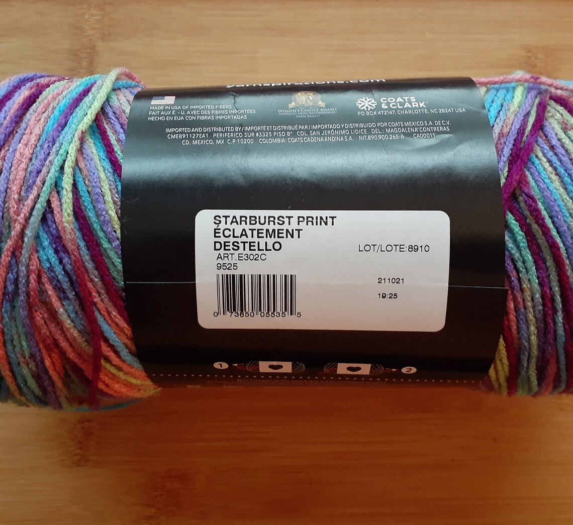 Red Heart Yarn Jumbo Size Variegated and Solids 10oz Etsy