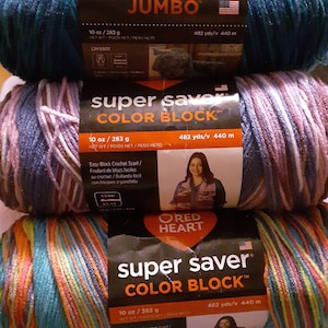 Stillwater Pooling, Red Heart Super Saver Yarn, 5oz/236 Yds, Acrylic  Worsted 4 Variegated, Calm Neutral Colors, Low & Quick Ship 