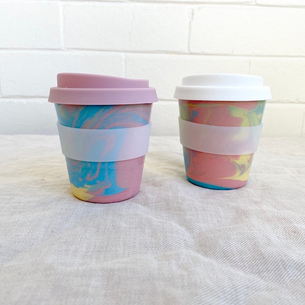 Rainbow Paddlepop 6oz Travel Cups