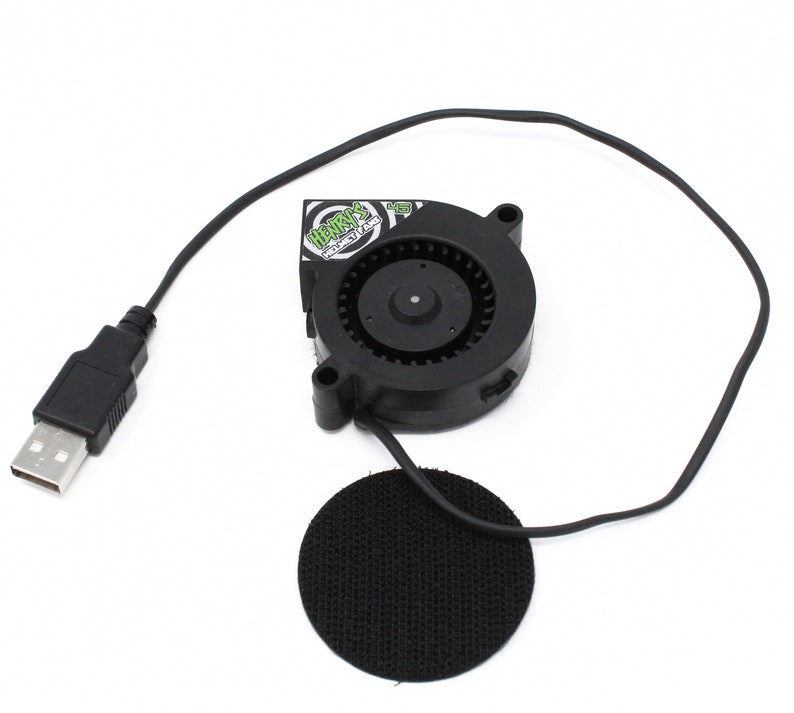 Single helmet cooling fan kit Etsy