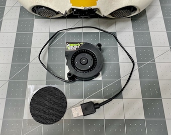シングルヘルメット冷却ファンキット