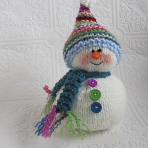 Snowman Knitting Pattern image 3