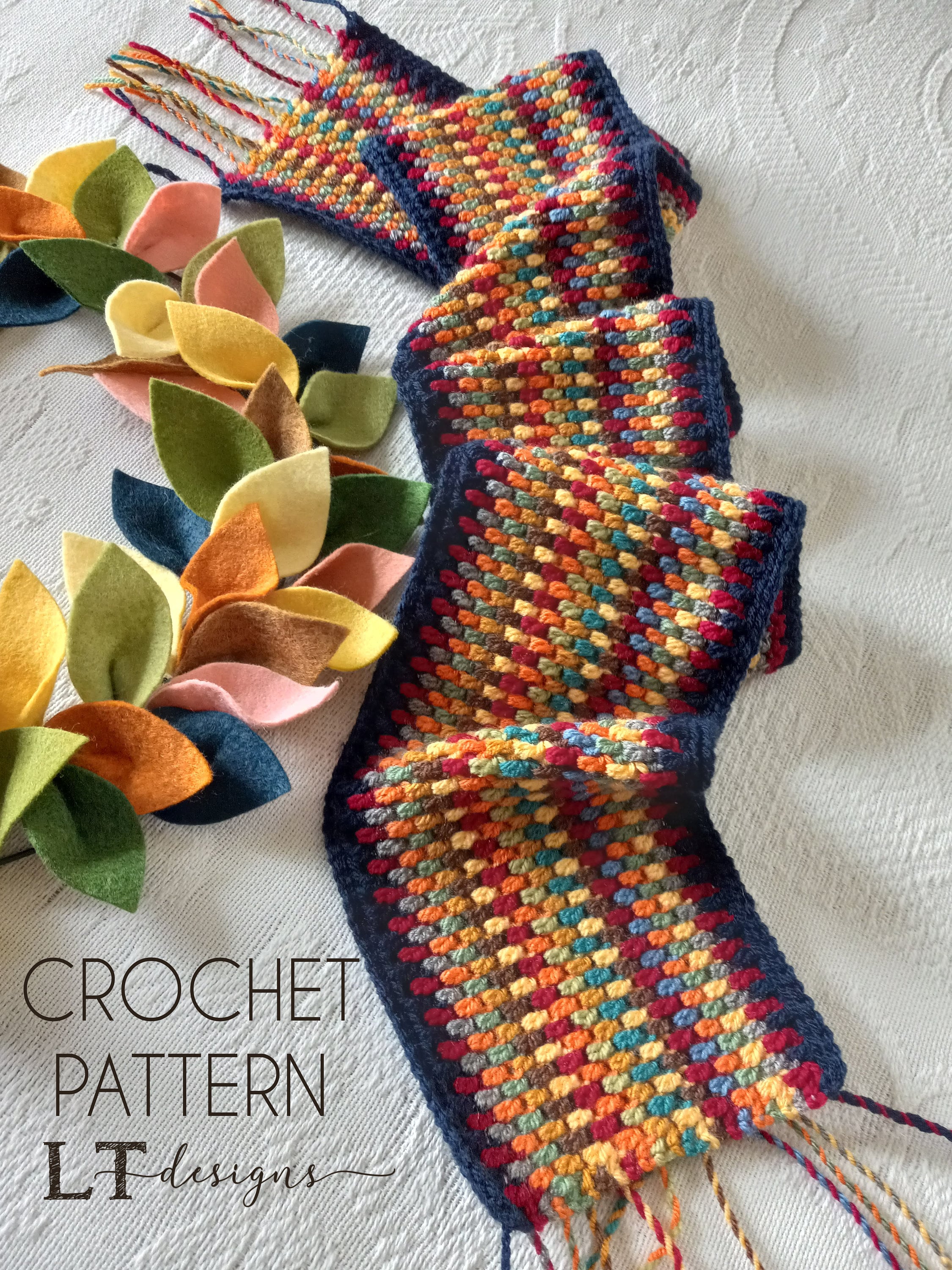 25SS新作人気【RONRON】MULTIWAY CROCHET TIE SCARF TOP ASOS DESIGN multiway crochet scarf top in multi pattern | ASOS