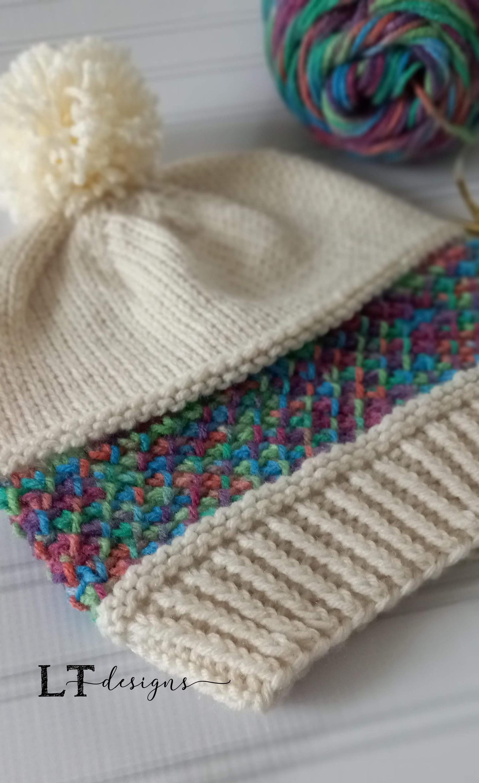 Weaver Knit Hat Pattern | Worsted Weight Yarn | PDF Pattern - Etsy