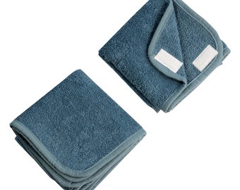 Replacement terry cloth covers for changing board mat with Velcro fastener, set of 2, Astrid