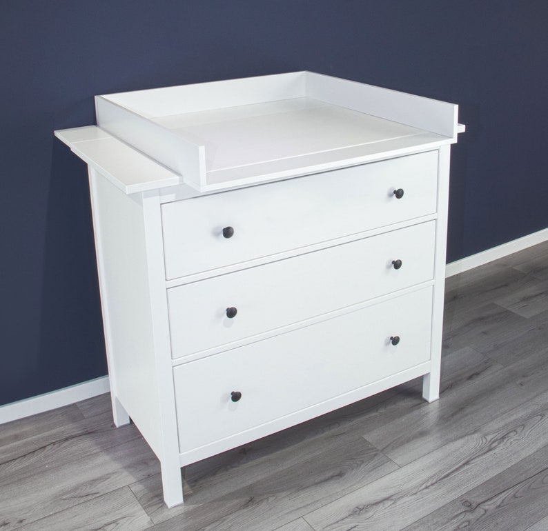Changing Top Standard With Wide Cover In White Etsy