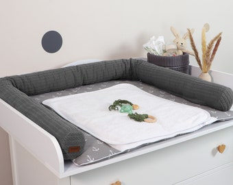 Bed surround Nova anthracite changing surround bed roll 208 cm