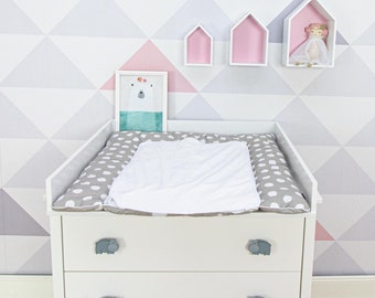 Puckdaddy "Standard" with wide cover in white for IKEA Koppang