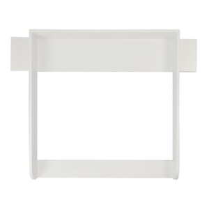 Puckdaddy Changing top Lijan with wide cover, white, für Hemnes image 3