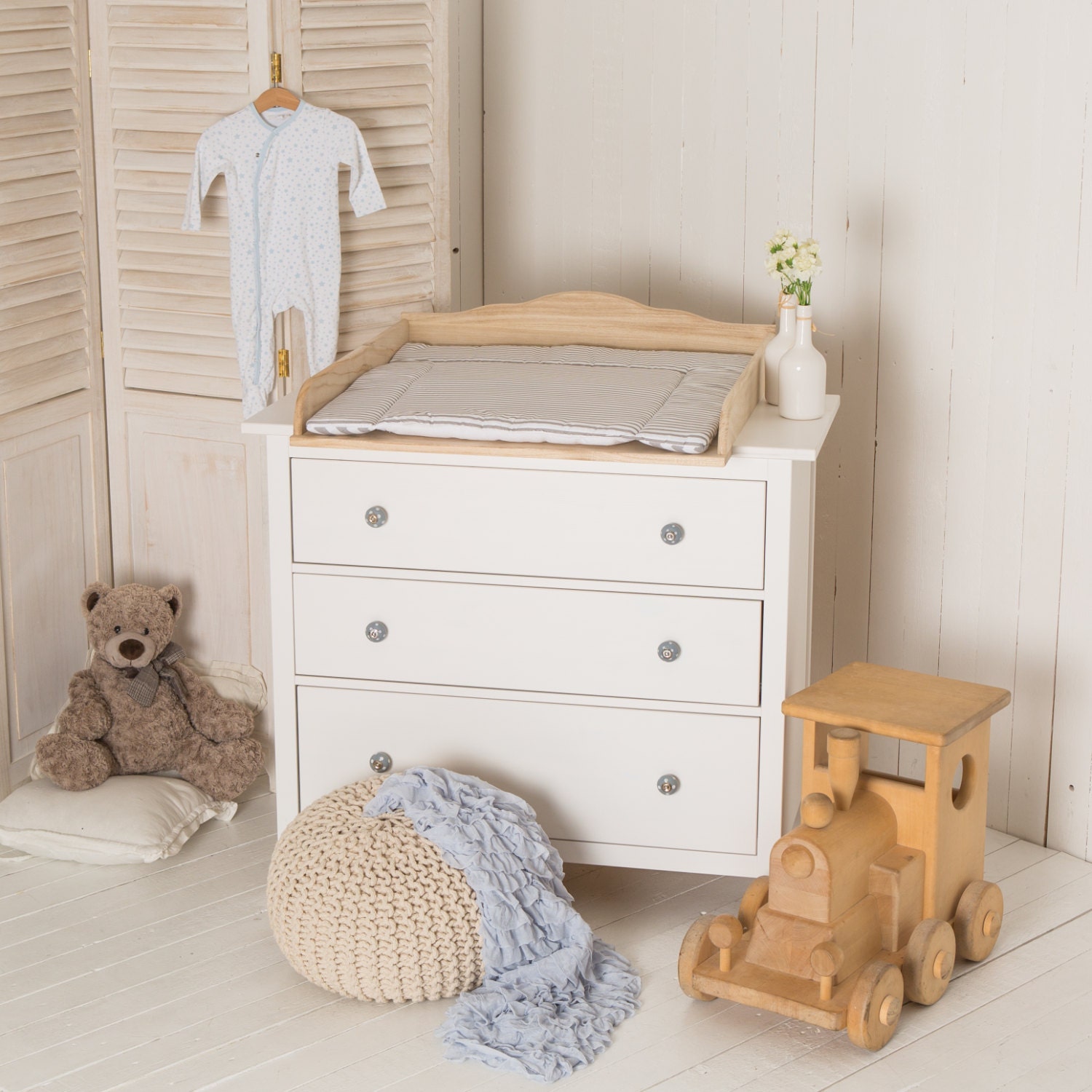 NEW Natural wood Changing unit table top Cot Top for IKEA Etsy