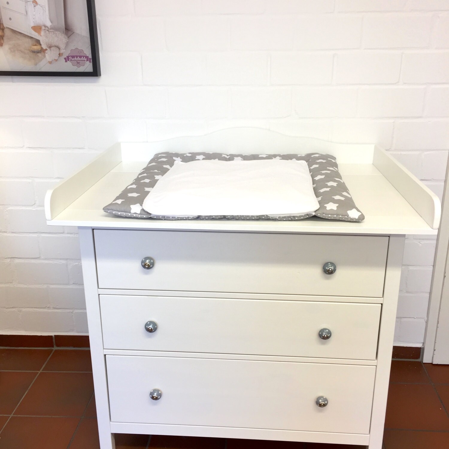 Puckdaddy Xxl Cloud Changing Table Top For Ikea Hemnes Etsy