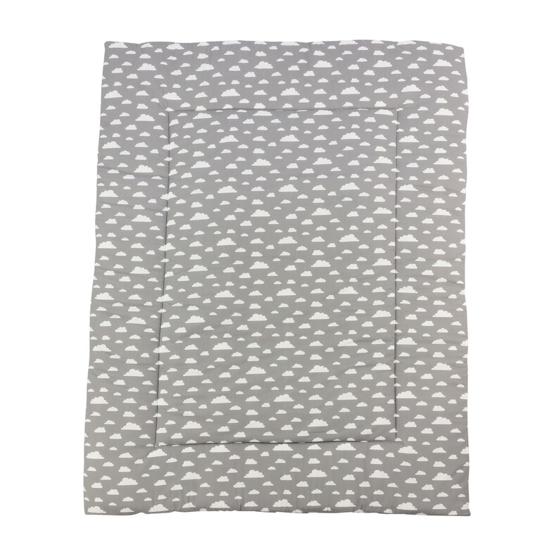 Puckdaddy Tapis deveil Nuages Gris image 2