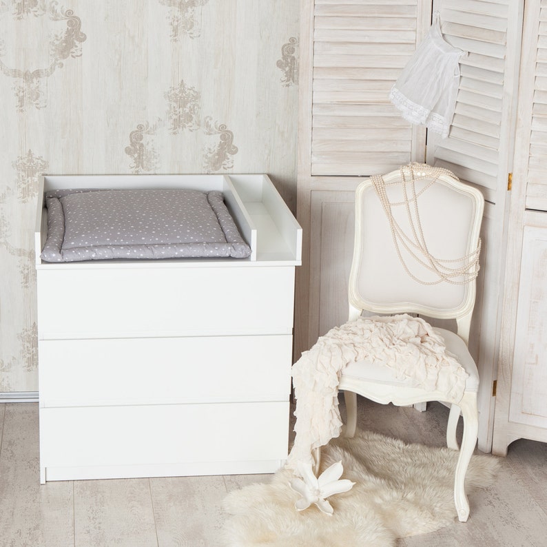 malm dresser changing table