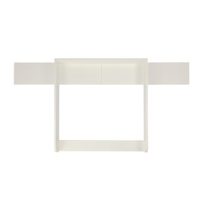 Puckdaddy Plan a langer top Rond avec bande extra large pour la commode Hemnes d'IKEA 160cm en blanc image 3