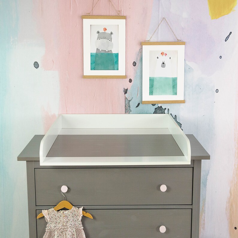 hemnes changing table top