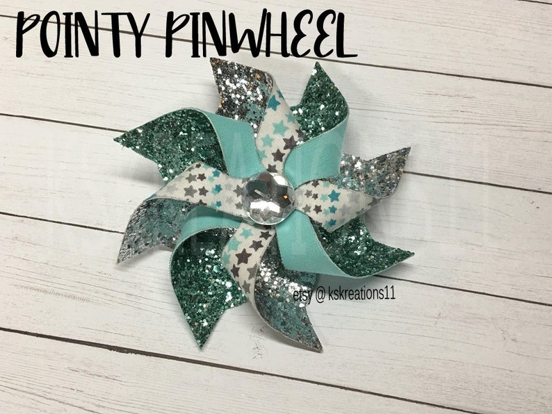 Pointy Pinwheel Cut File SVG Bow Cut File Dxf Template | Etsy