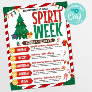 christmas theme dress up days Christmas Dress Up Days