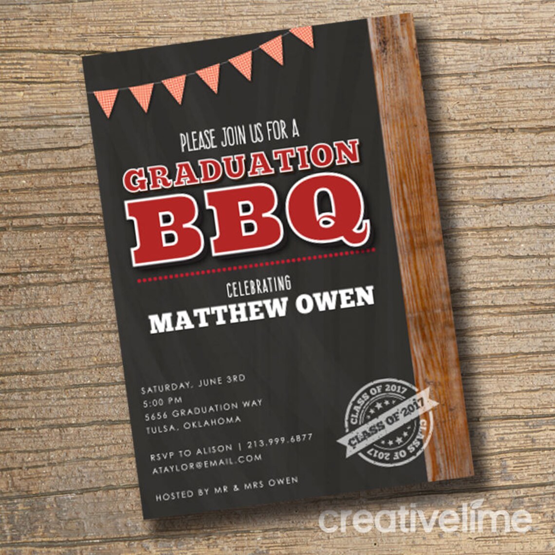 Graduation BBQ Party Invitation Printable Graduation Etsy Canada