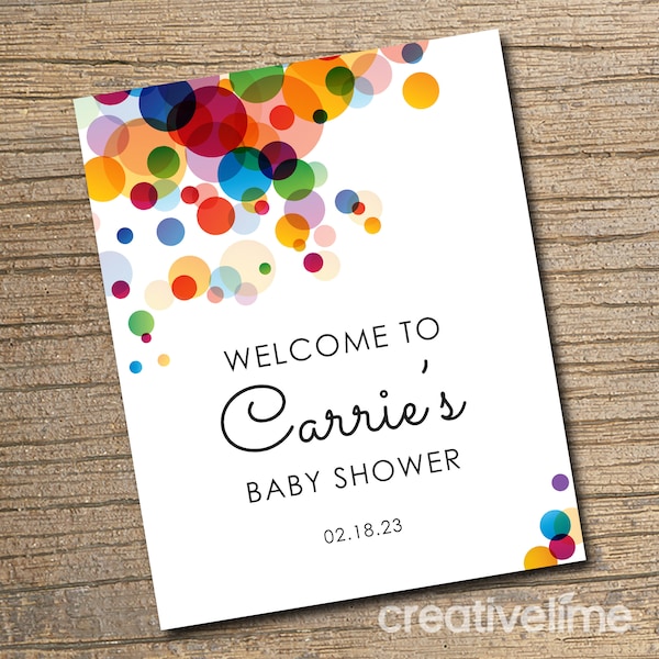 Ready to Pop Welcome Sign, Baby Shower Welcome Sign, Ready to Pop Party, Baby Party, Bun in the Oven, Baby Shower, Bubble Invitation, Modern