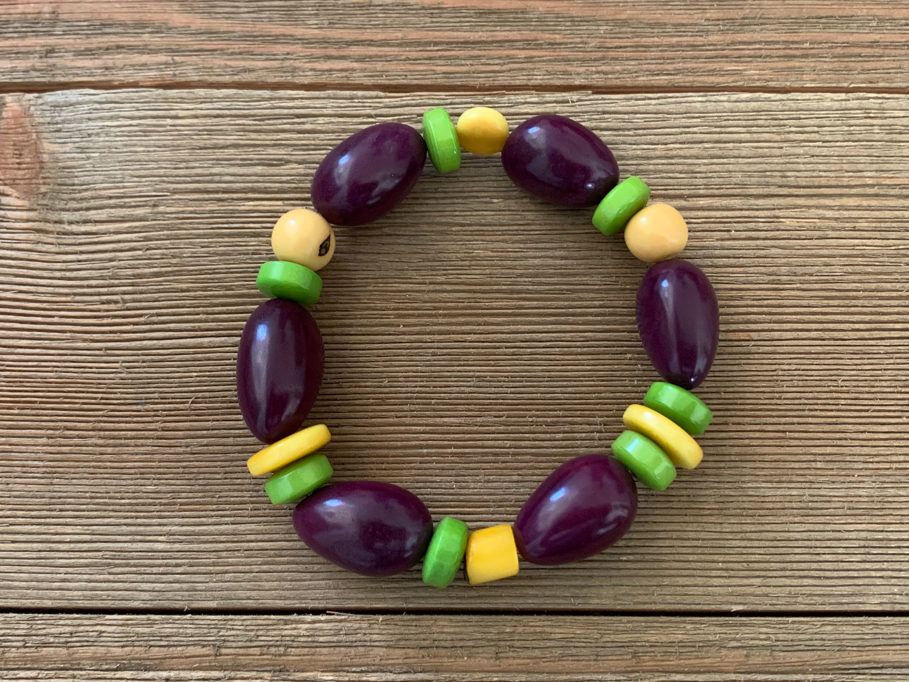 Tagua Heart Bracelet, Tagua Nut Bracelet