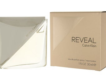 PERFUME CALVIN KLEIN reveal vintage new whole rare out of production woody talc salty marine amber edp 30 or 50ml_only ue country