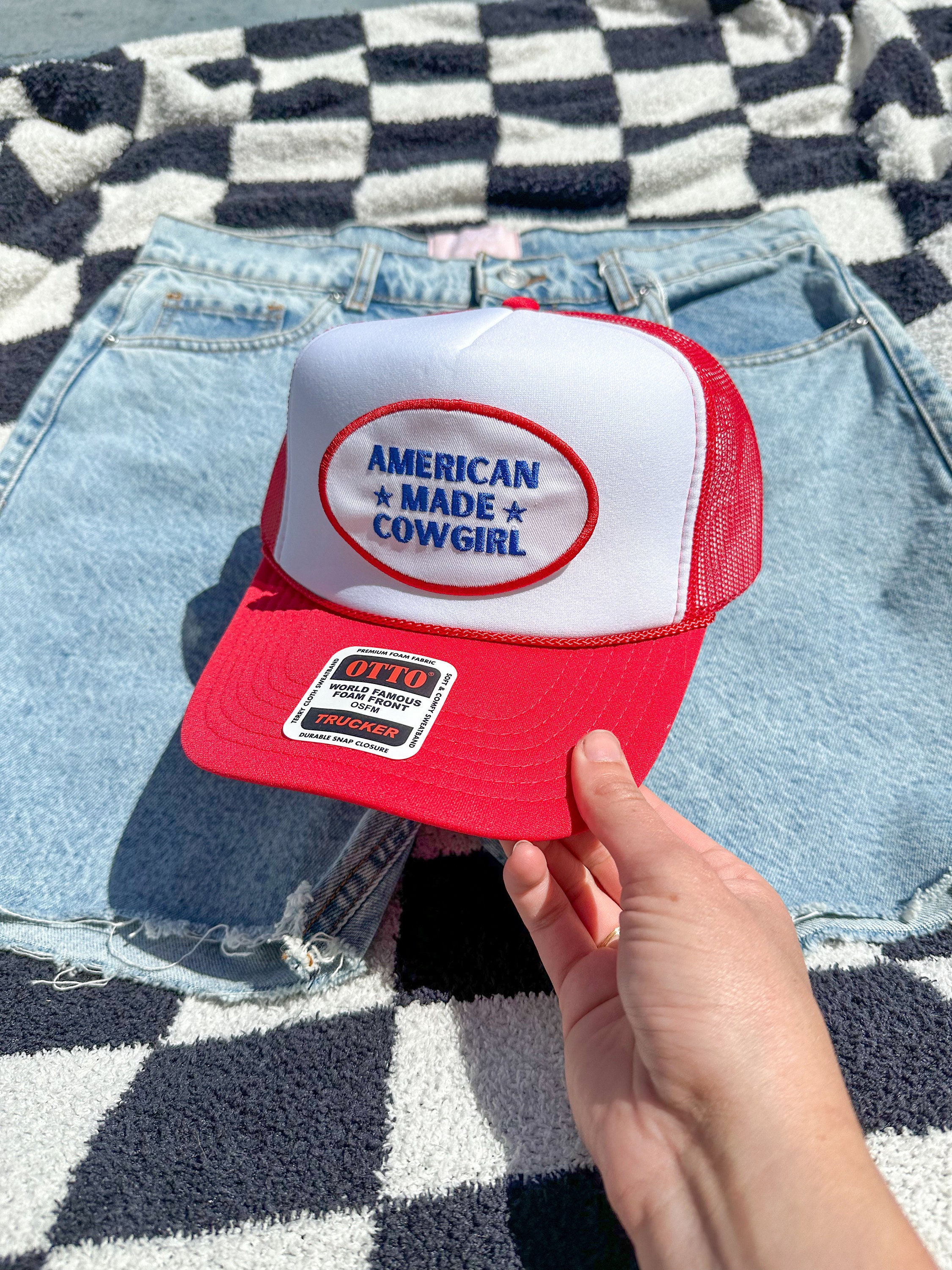 American Cowgirl Trucker Hat main image 1