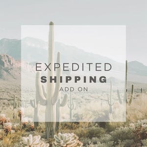 Expedited Shipping Add On