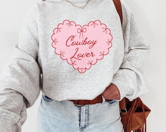 Bluza z okrągłym dekoltem w stylu western, miłośniczka kowbojów, damska, modna bluza kowbojka, rodeo, oversize, kowbojki, lepszy prezent dla kochanków