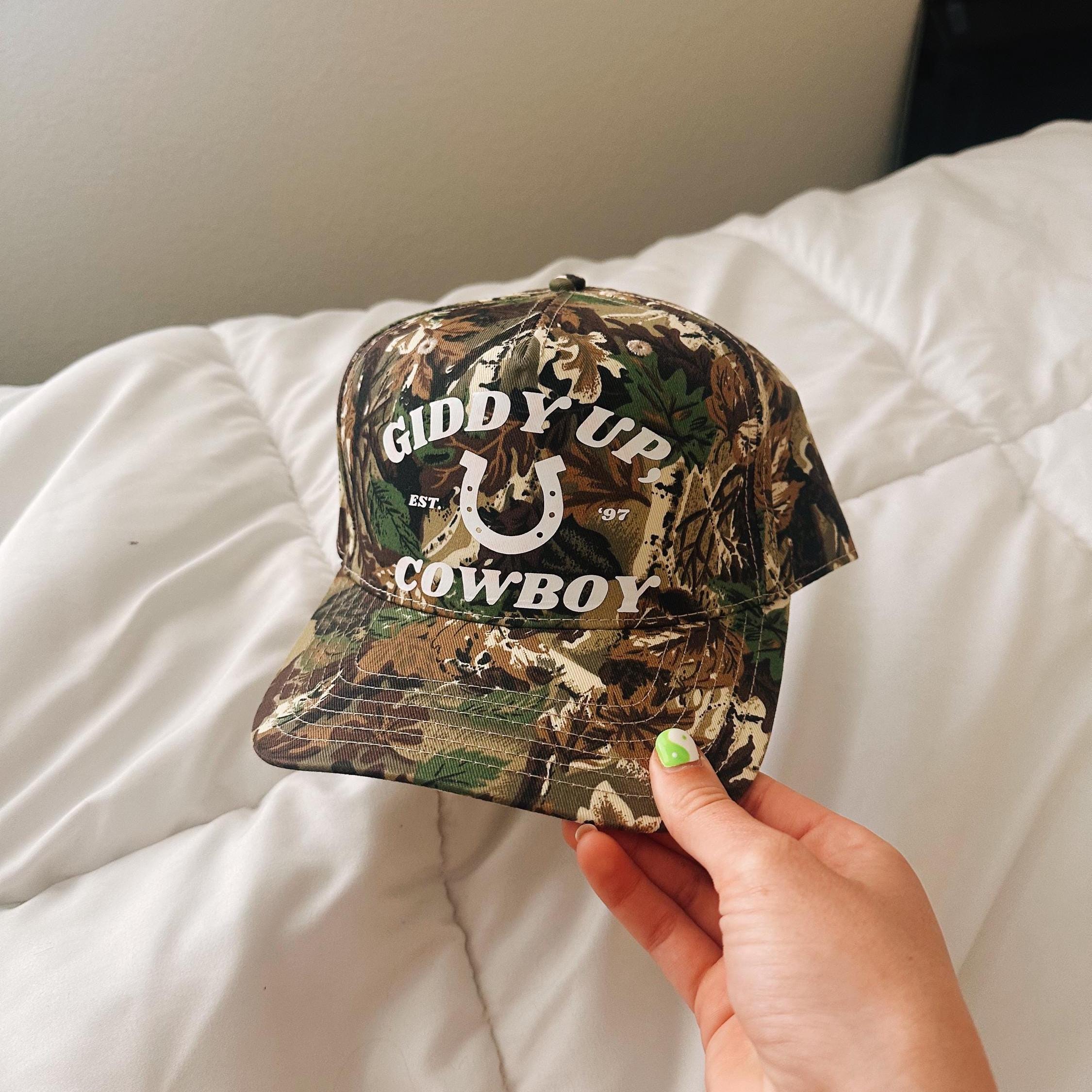 Giddy up Cowboy Trucker Hat Western Theme Hat Trendy Country  display picture 2