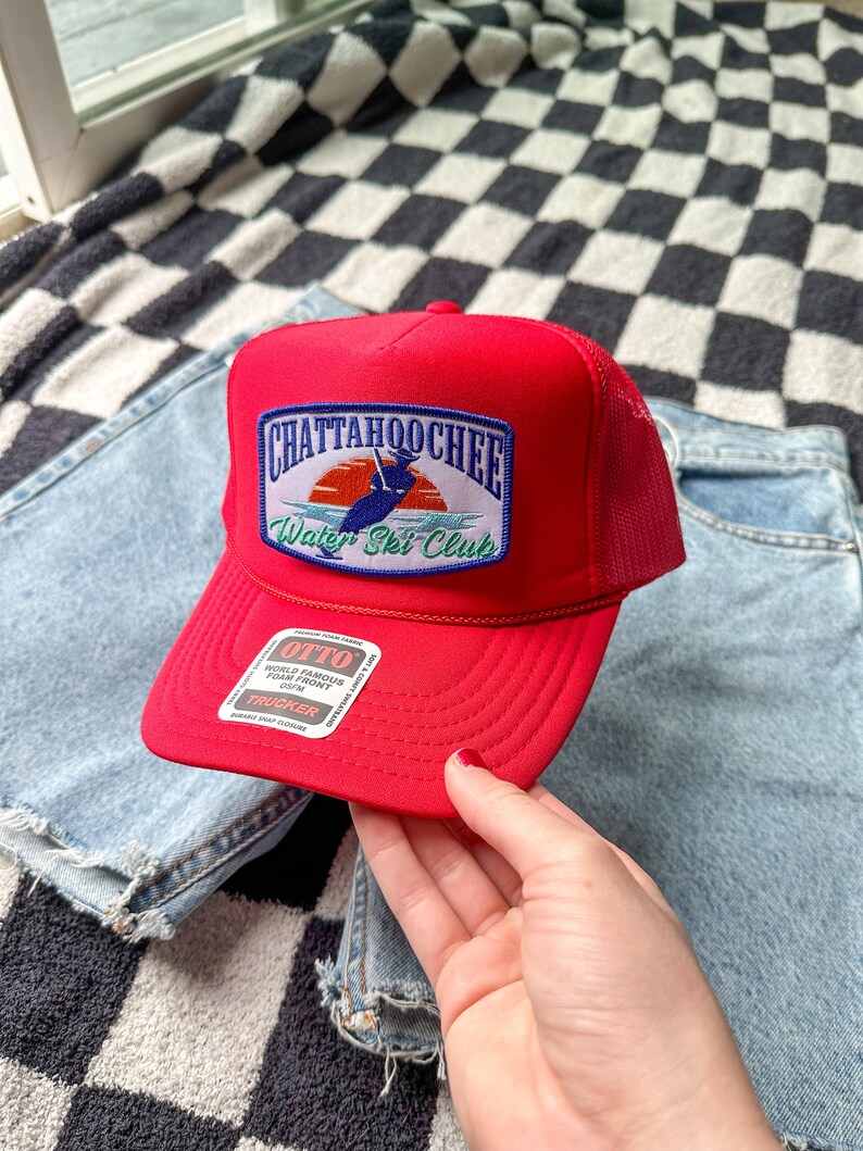 Chattahoochee Water Ski Club Trucker Hat Western Theme Trucker Hat