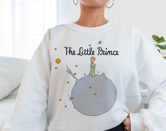 Classic Kids Book Sweatshirt - Little Prince Unisex Pullover - Le Petite Prince Sweater - Saint Exupery