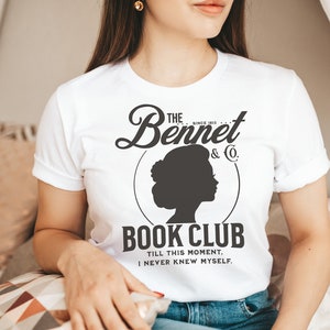 Pride and Prejudice Shirt - Jane Austen Book Club Shirt - Elizabeth Bennet Short Sleeved Unisex Tshirt