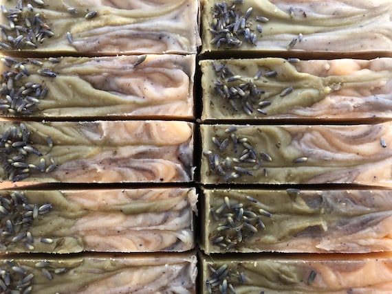 Lavender Spearmint Double Butter Oat Milk Soap