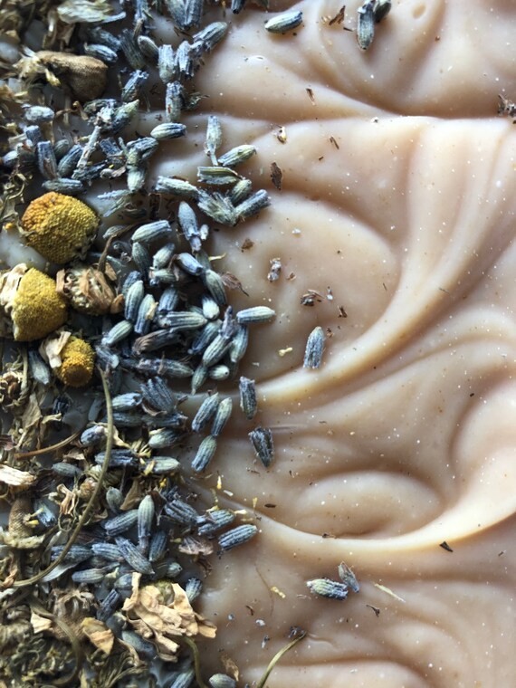 Lavender Chamomile Double Butter Oat Milk Soap