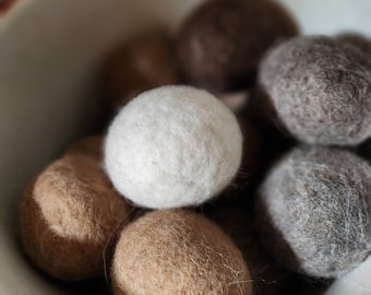 Dryer Balls (Made from 100% Alpaca Fiber)