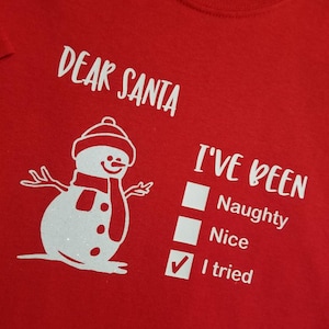 Weihnachten Schneemann T-Shirt
