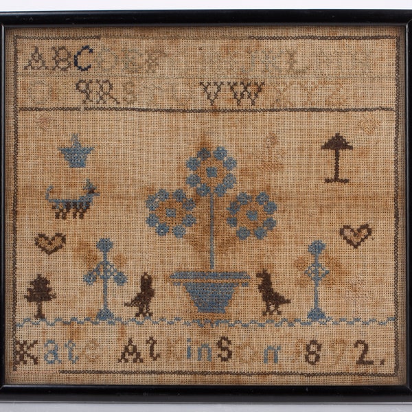 Kate Atkinson 1872 - Reproduction Sampler (PDF)