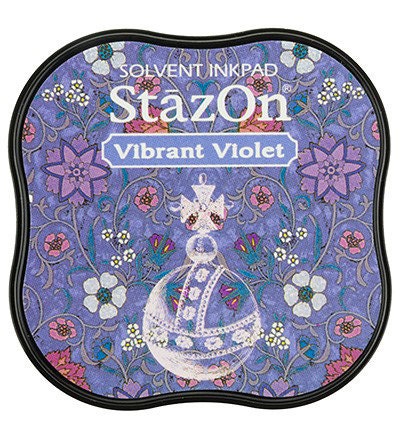 Tsukineko Stazon VIBRANT VIOLET Ink Pad sz12 – Simon Says Stamp