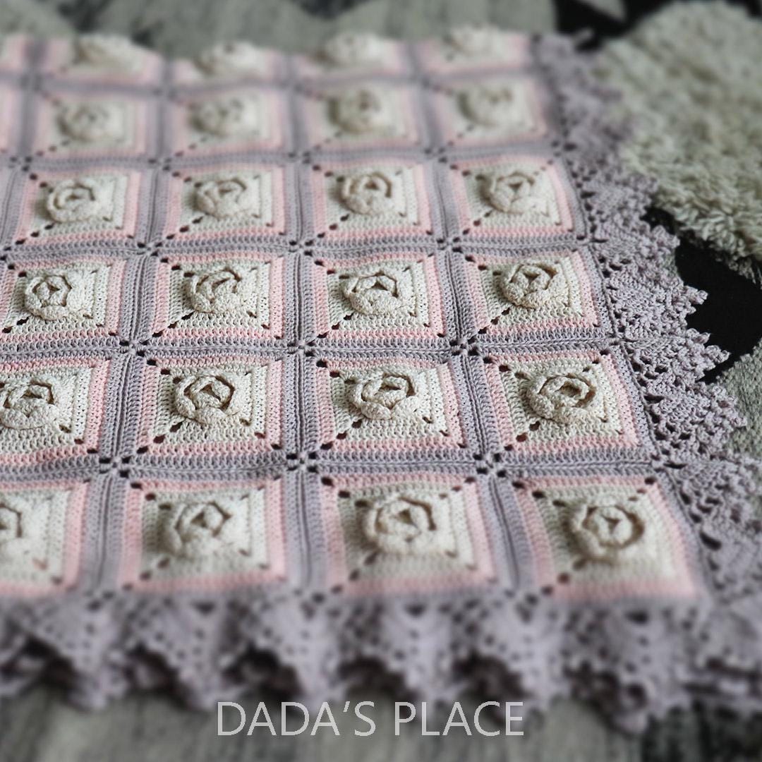 Crochet Pattern: My Sofa Blanket/Granny Square Baby