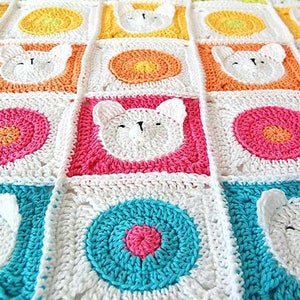 Teddy Bear Crochet Baby Blanket Pattern / Teddy bear blanket/Baby Blanket Pattern /Blanket Pattern /Crochet PDF pattern/Baby Blanket/Crochet image 3