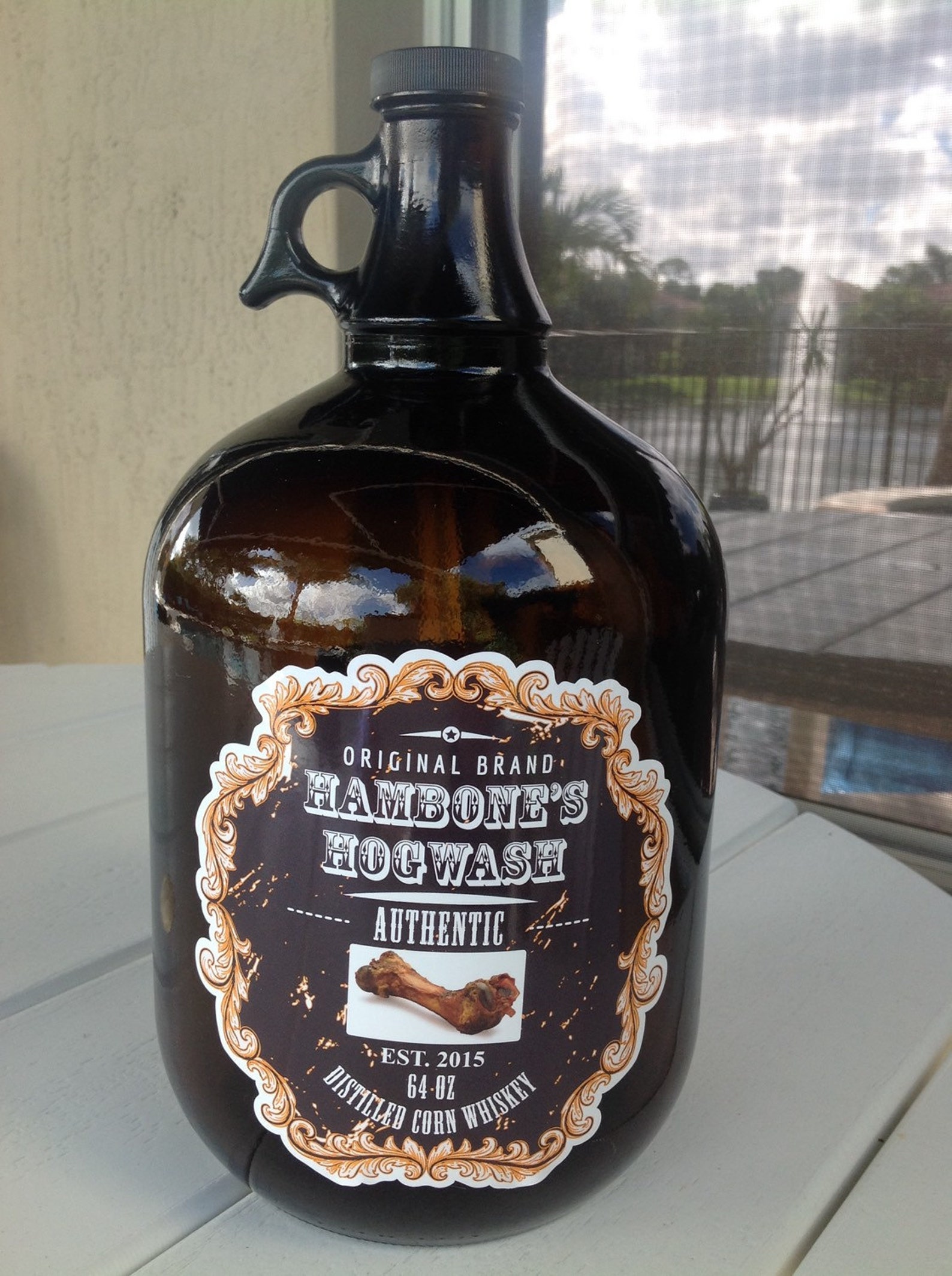 Personalized Beer Growler Labels 64oz 32oz Custom Design Etsy