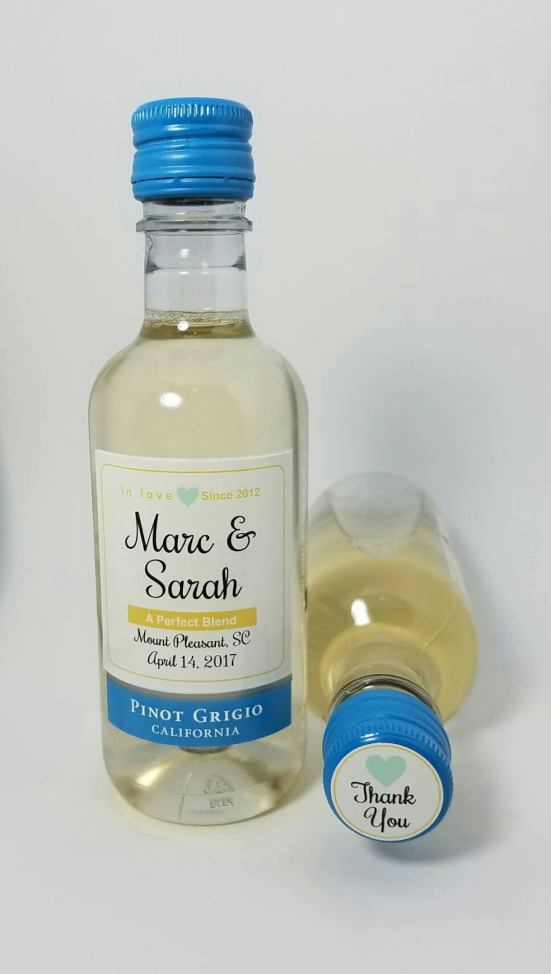 Personalized Wedding Sutter Home Mini Wine Bottle Labels Party Favor