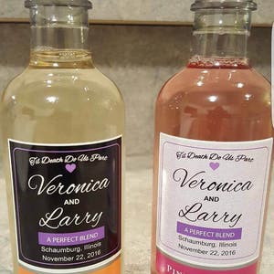 Personalized Wedding Sutter Home Mini Wine Bottle Labels Party Favor ...