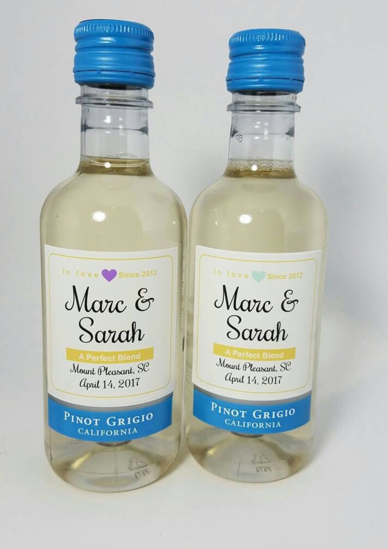 Personalized Wedding Sutter Home Mini Wine Bottle Labels Party Etsy