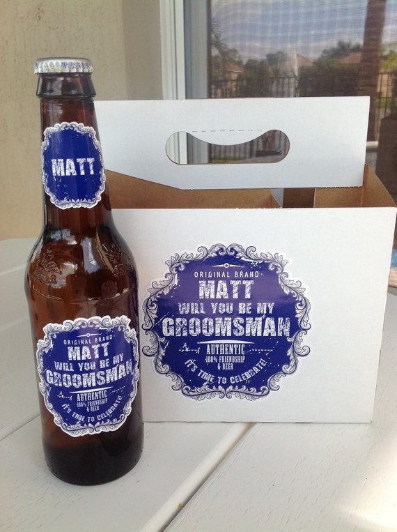 Mein Trauzeuge Bier Etiketten Werden Am Besten Pack Etsy